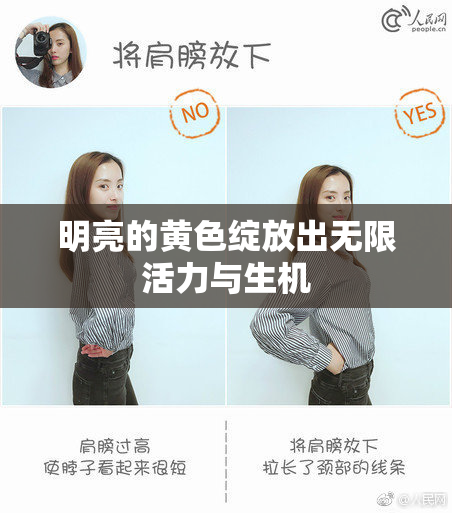 明亮的黄色绽放出无限活力与生机
