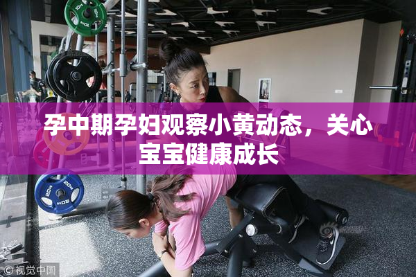 孕中期孕妇观察小黄动态，关心宝宝健康成长