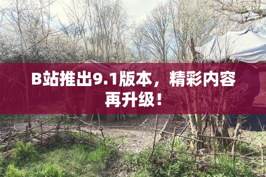 B站推出9.1版本，精彩内容再升级！