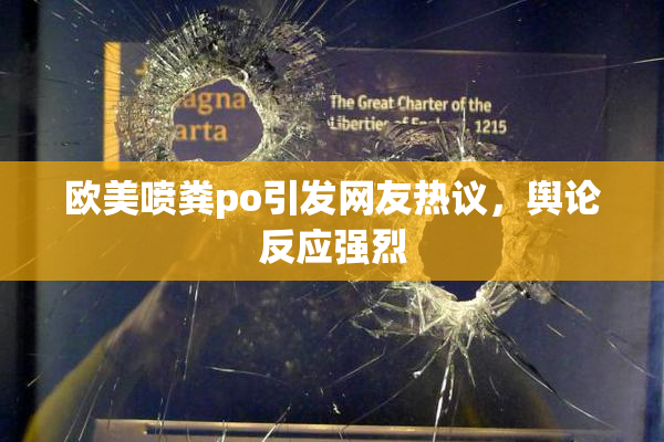 欧美喷粪po引发网友热议，舆论反应强烈