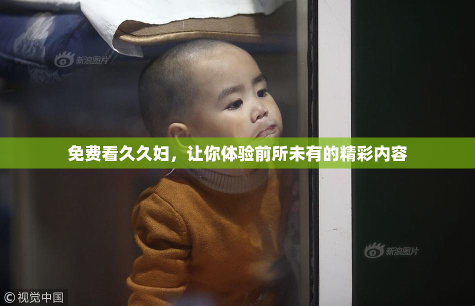 免费看久久妇，让你体验前所未有的精彩内容
