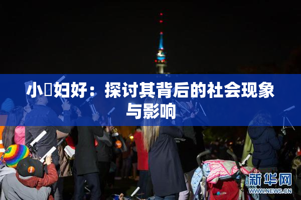 小婬妇好：探讨其背后的社会现象与影响