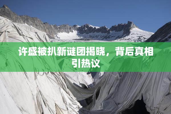 许盛被扒新谜团揭晓，背后真相引热议