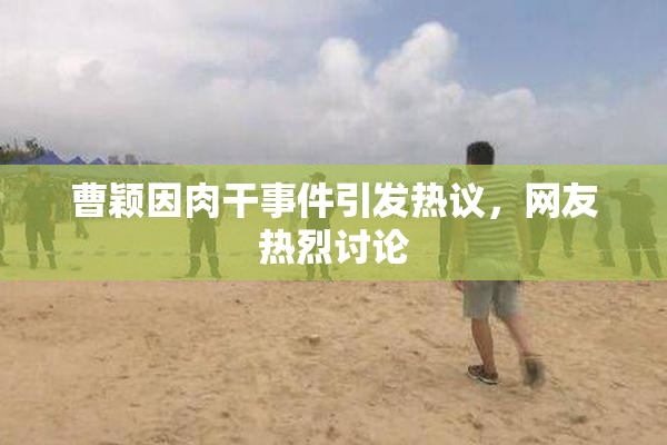 曹颖因肉干事件引发热议，网友热烈讨论