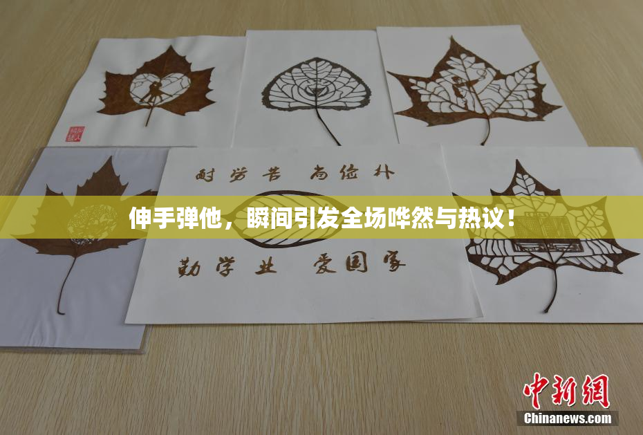 伸手弹他，瞬间引发全场哗然与热议！