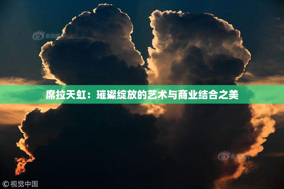 席拉天虹：璀璨绽放的艺术与商业结合之美