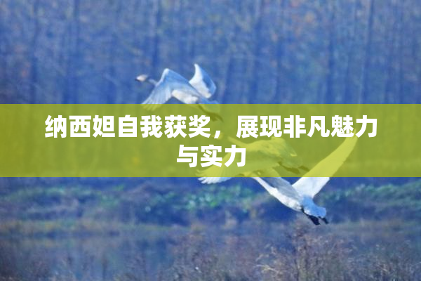 纳西妲自我获奖，展现非凡魅力与实力