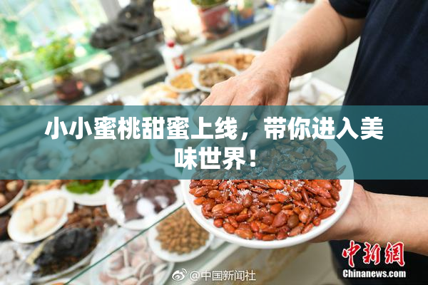 小小蜜桃甜蜜上线，带你进入美味世界！