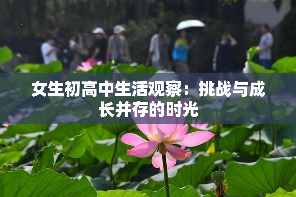 女生初高中生活观察：挑战与成长并存的时光