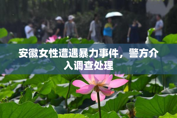 安徽女性遭遇暴力事件，警方介入调查处理