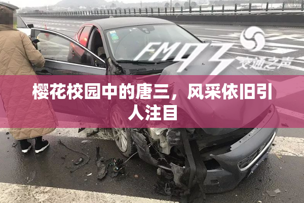 樱花校园中的唐三，风采依旧引人注目