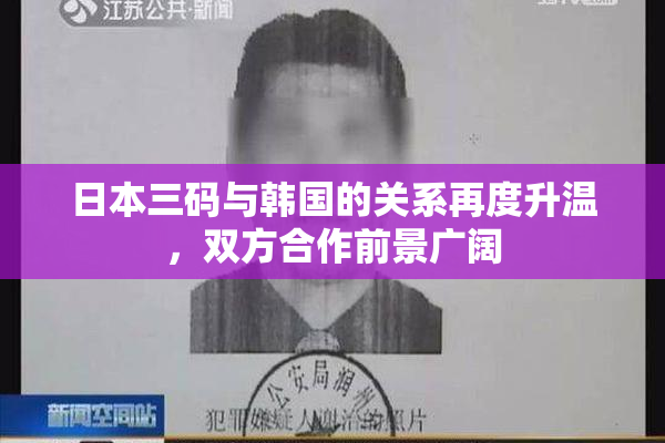 日本三码与韩国的关系再度升温，双方合作前景广阔