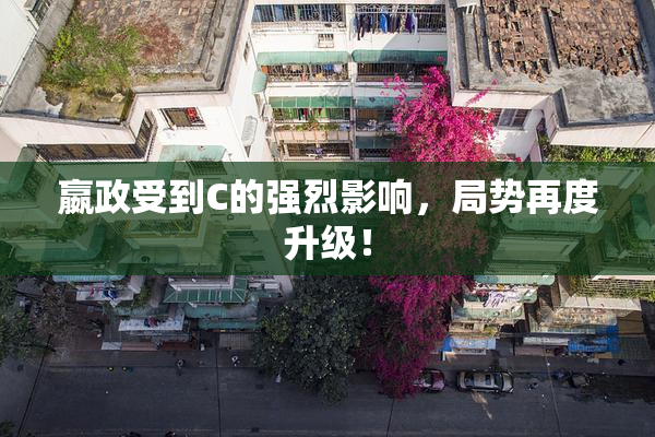 嬴政受到C的强烈影响，局势再度升级！