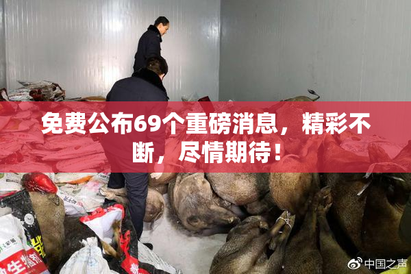 免费公布69个重磅消息，精彩不断，尽情期待！
