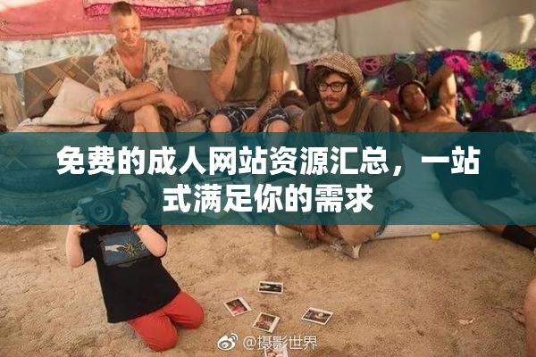 免费的成人网站资源汇总，一站式满足你的需求