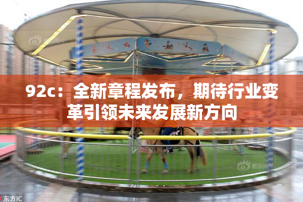 92c：全新章程发布，期待行业变革引领未来发展新方向