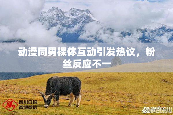 动漫同男裸体互动引发热议，粉丝反应不一