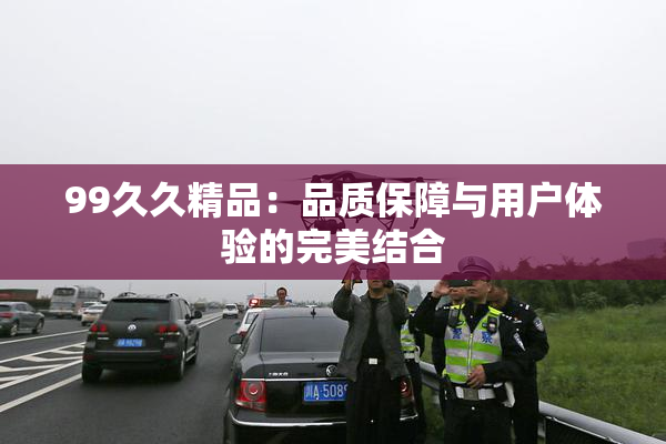 99久久精品：品质保障与用户体验的完美结合