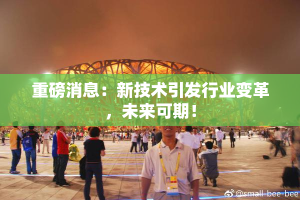 重磅消息：新技术引发行业变革，未来可期！