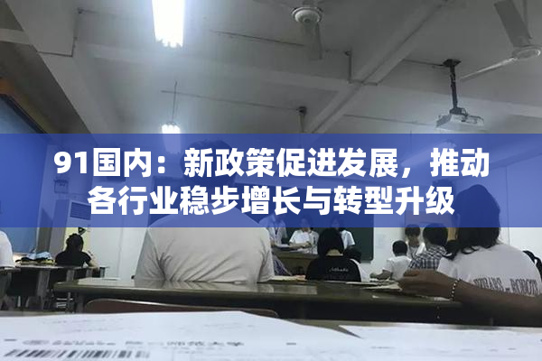 91国内：新政策促进发展，推动各行业稳步增长与转型升级