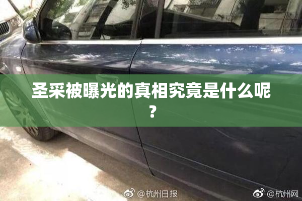 圣采被曝光的真相究竟是什么呢？