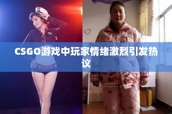 CSGO游戏中玩家情绪激烈引发热议