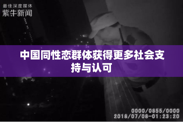 中国同性恋群体获得更多社会支持与认可
