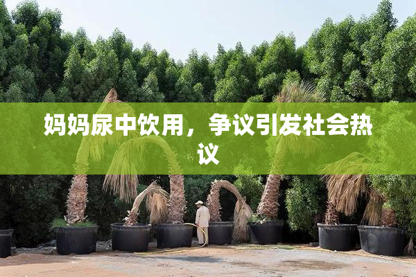 妈妈尿中饮用，争议引发社会热议
