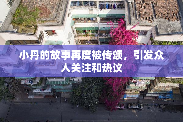小丹的故事再度被传颂，引发众人关注和热议