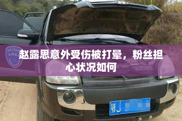 赵露思意外受伤被打晕，粉丝担心状况如何