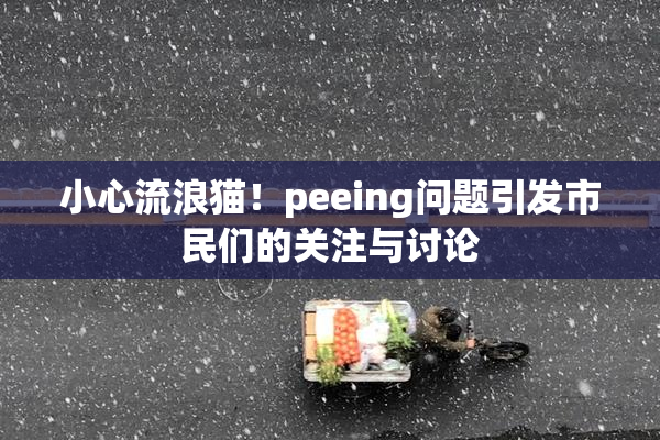 小心流浪猫！peeing问题引发市民们的关注与讨论