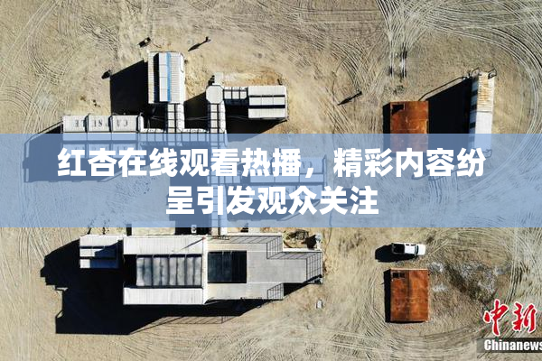 红杏在线观看热播，精彩内容纷呈引发观众关注