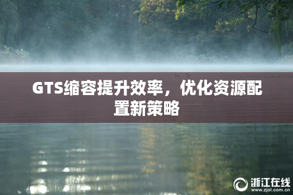 GTS缩容提升效率，优化资源配置新策略