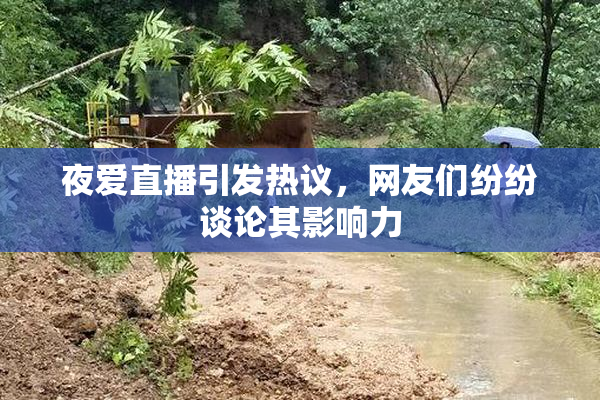 夜爱直播引发热议，网友们纷纷谈论其影响力