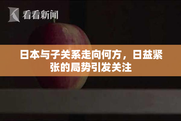 日本与子关系走向何方，日益紧张的局势引发关注