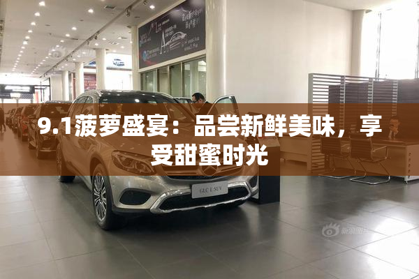 9.1菠萝盛宴：品尝新鲜美味，享受甜蜜时光