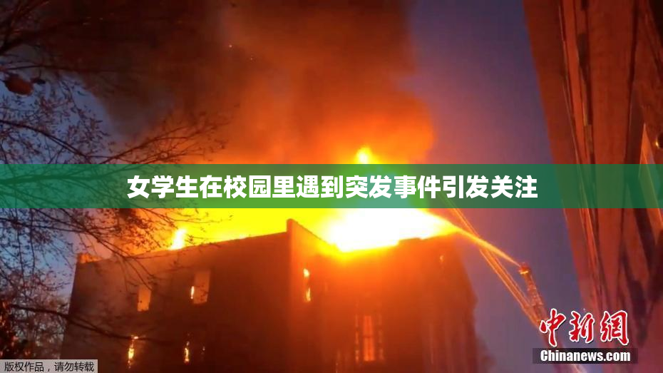 女学生在校园里遇到突发事件引发关注
