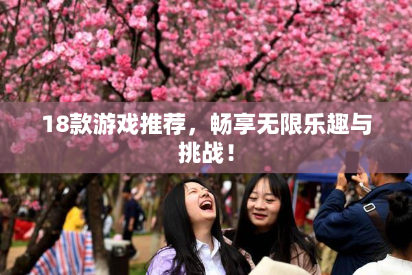 18款游戏推荐，畅享无限乐趣与挑战！