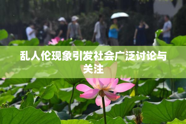乱人伦现象引发社会广泛讨论与关注