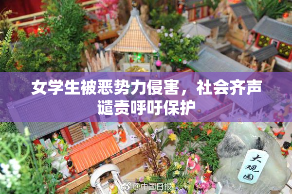 女学生被恶势力侵害，社会齐声谴责呼吁保护