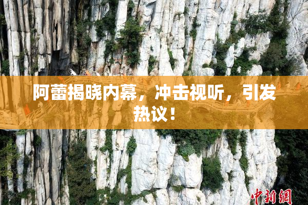 阿蕾揭晓内幕，冲击视听，引发热议！