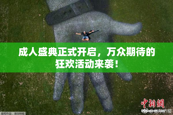 成人盛典正式开启，万众期待的狂欢活动来袭！