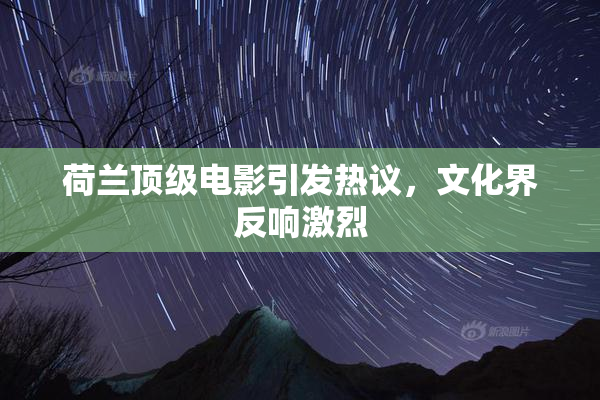 荷兰顶级电影引发热议，文化界反响激烈