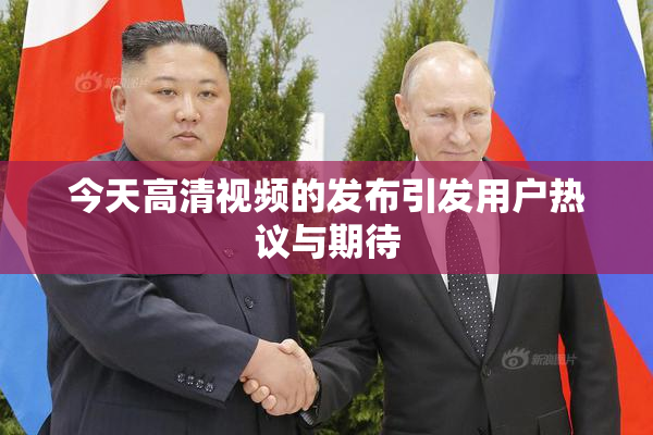 今天高清视频的发布引发用户热议与期待