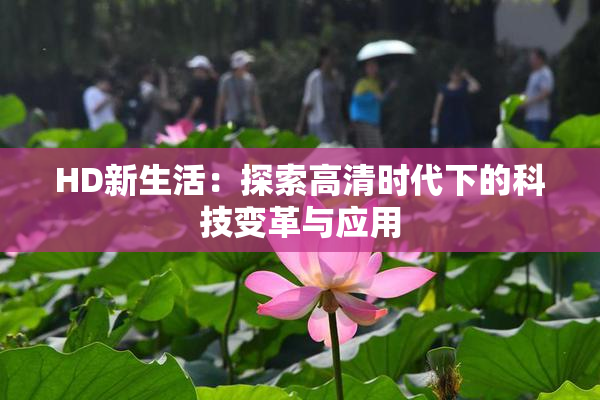 HD新生活：探索高清时代下的科技变革与应用