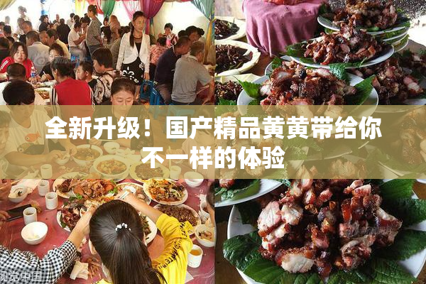 全新升级！国产精品黄黄带给你不一样的体验