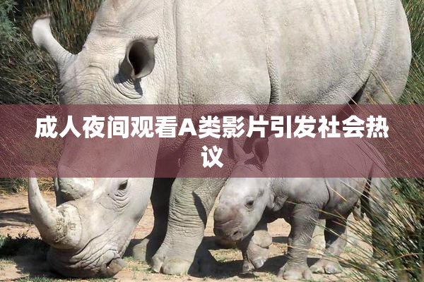 成人夜间观看A类影片引发社会热议
