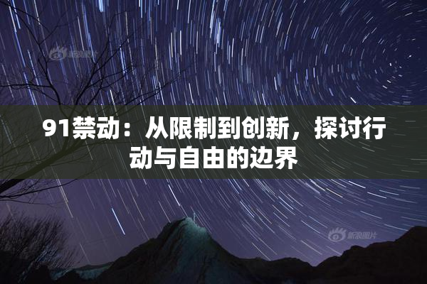 91禁动：从限制到创新，探讨行动与自由的边界