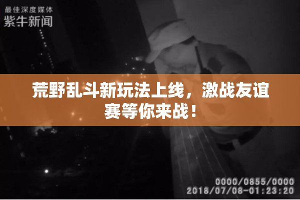 荒野乱斗新玩法上线，激战友谊赛等你来战！