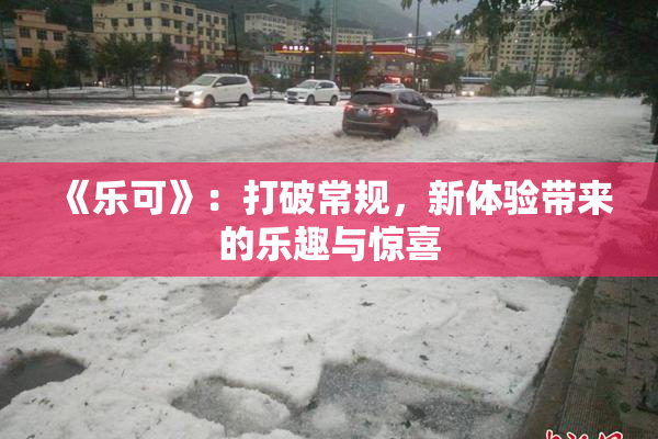 《乐可》：打破常规，新体验带来的乐趣与惊喜